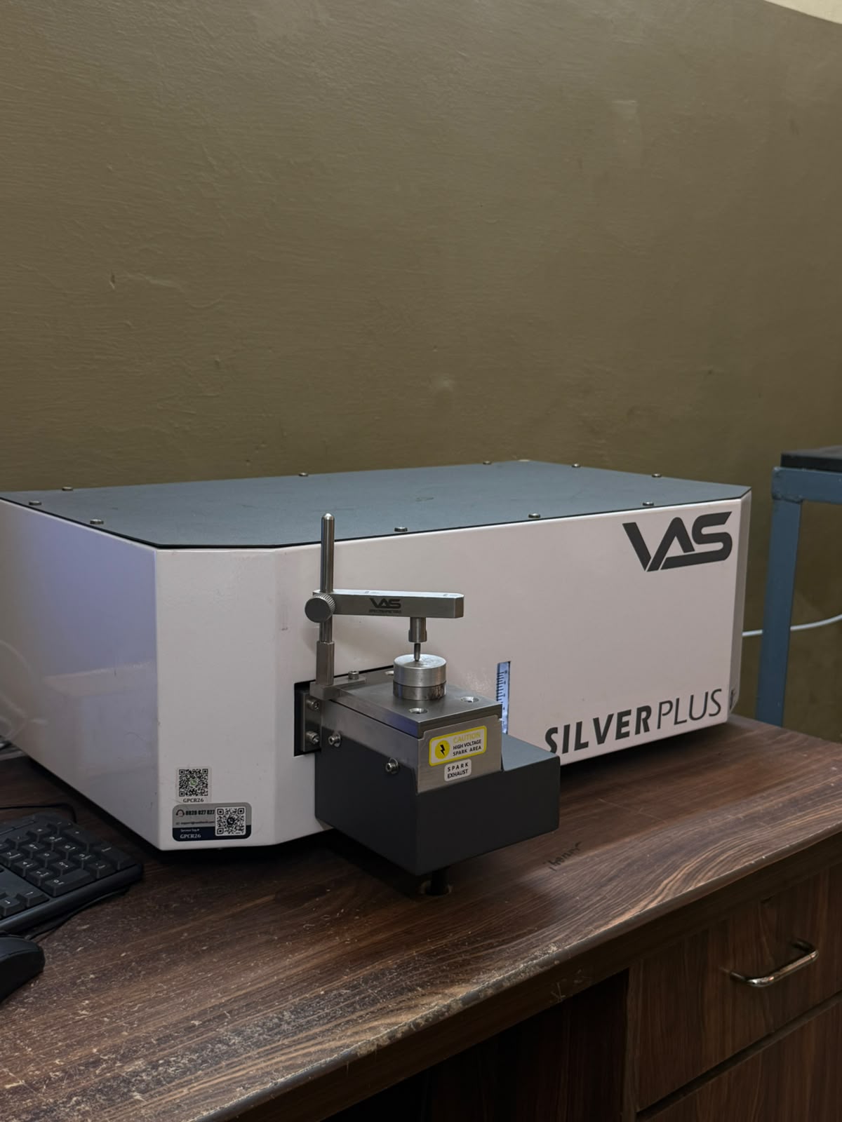 Precision measurement in testing lab